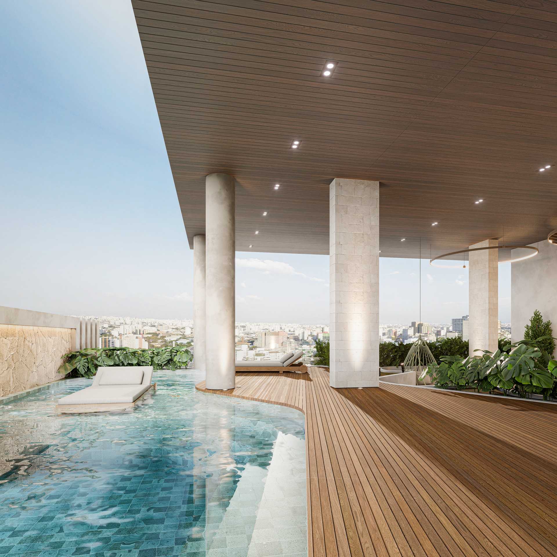 Piscina — Epic Residence